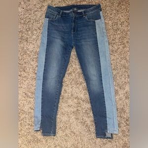 Men’s slim fit tapered leg denim jeans